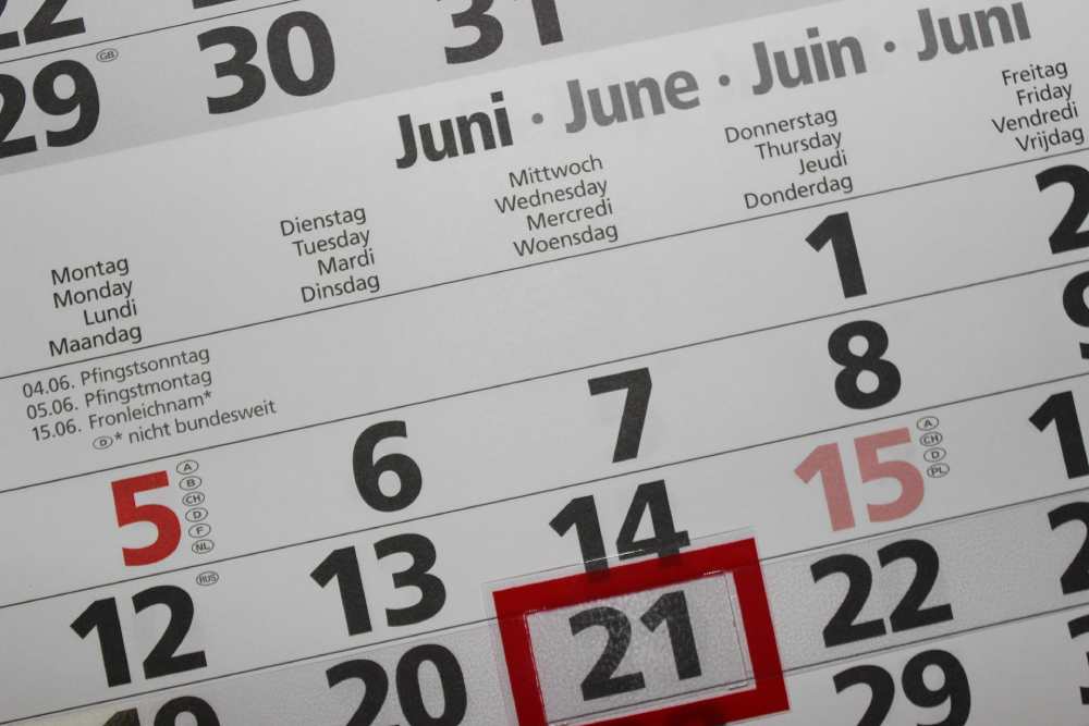 ¿Cómo se dicen los días de la semana en inglés?